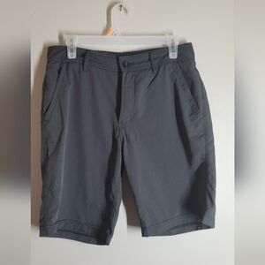 Sz 30" west 49 submersible short - skate to surf dark grey board swim shorts